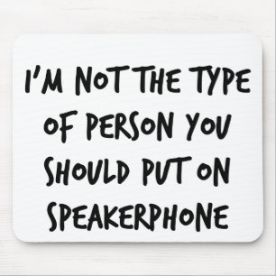 Speakerphone Mouse Pad