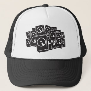 Speakers - Music DJ DJing Disc Jockey Trucker Hat