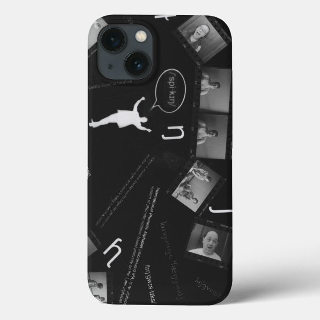 Speaking Photogram Case-Mate iPhone Case (Back)