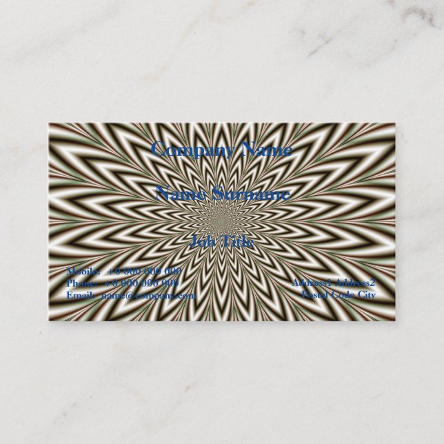 Spear Point Pulse Business Card (Front)