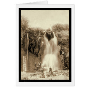 Spearfish Falls Black Hills South Dakota 1889