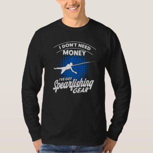Spearfisher Vintage Apnoe Diver Freediving Spearfi T-Shirt