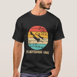 Spearfishing For Dad Ocean Diving Spear Fishing T-Shirt