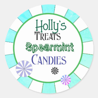 Spearmint candies Sticker