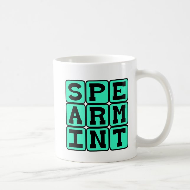 Spearmint, Gum Flavour Coffee Mug (Right)