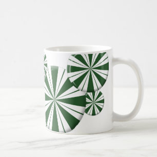 Spearmint Stripe Candy Coffee Mug