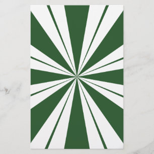 Spearmint Stripe Candy Stationery