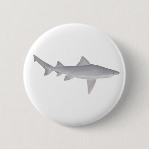 Speartooth Shark 6 Cm Round Badge