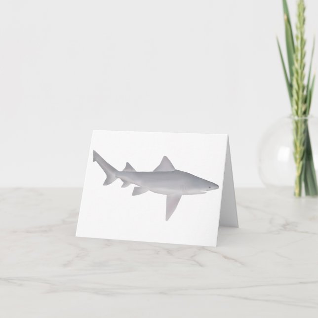 Speartooth Shark Note Card (Front)