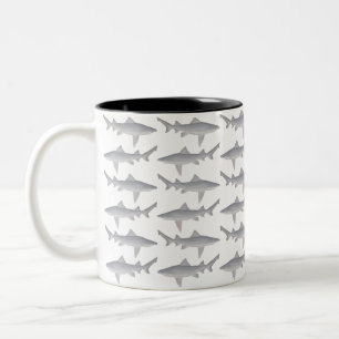 Speartooth Shark Two-Tone Coffee Mug