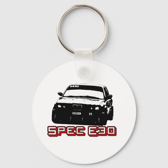 Spec E30 Car Key Ring (Front)