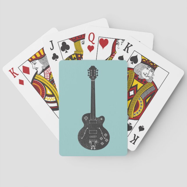 Spec Guitar Playing Cards (Back)
