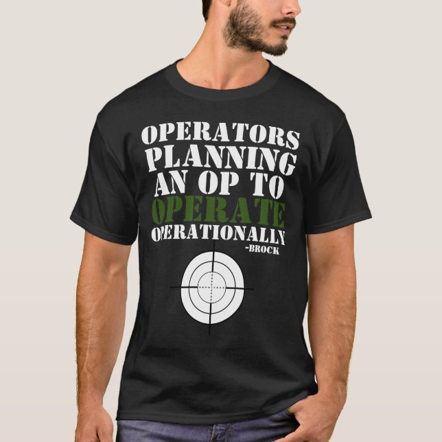 Spec Op Brock T-Shirt (Front)