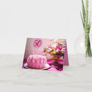 Special 50th Birthday For Her Card