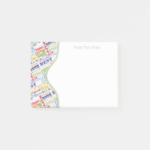 Special 90th Birthday Party Personalised Gifts Post-it Notes