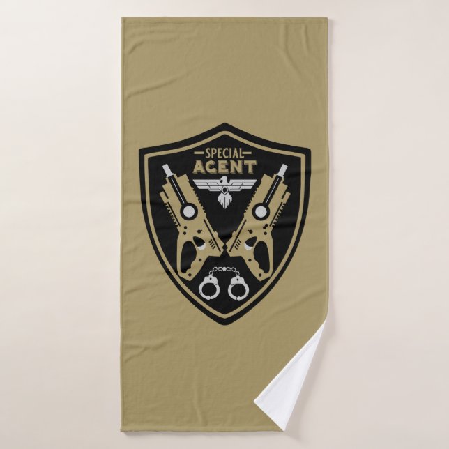 Special Agent Kid Bath Towel (Bath Towel)