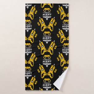 Special Agent Kid Bath Towel