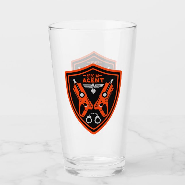 Special Agent Kid Glass (Front)
