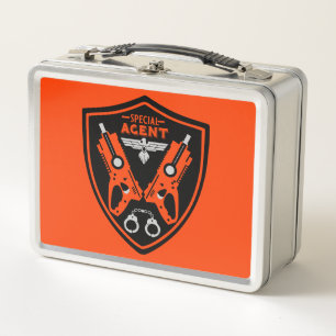 Special Agent Kid Metal Lunch Box