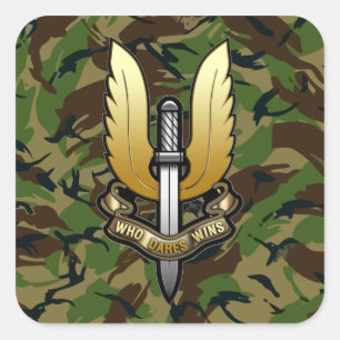 Special Air Service (SAS) Square Sticker