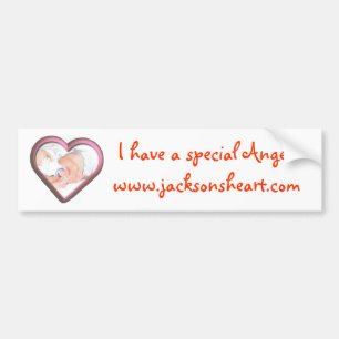 Special Angel Bumper Sticker