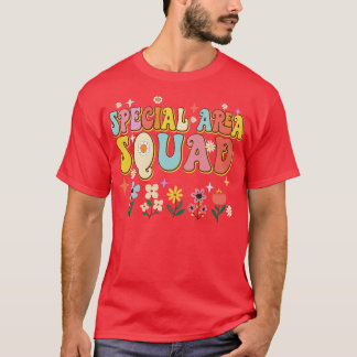 Special Area Squad Teacher Student Retro T-Shirt