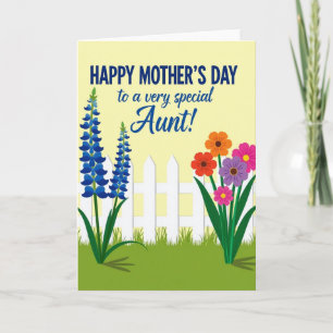 Special Aunts Mothers Day Card