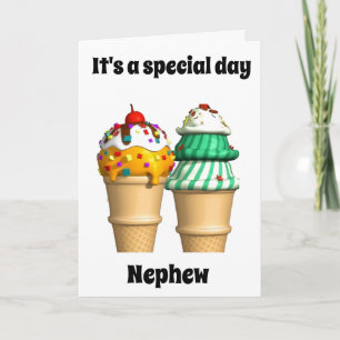 **SPECIAL BIRTHDAY** SPECIAL BOY "SPECIAL NEPHEW!! CARD
