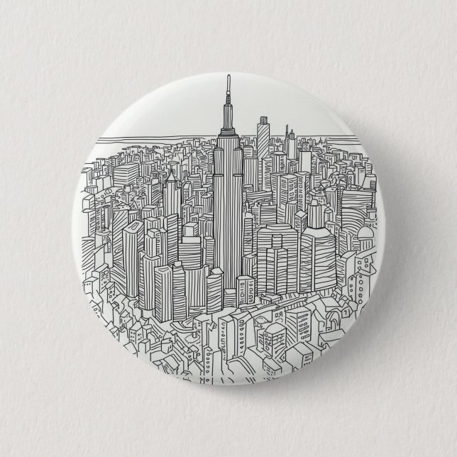 Special button for Manhattan Skyscrapers (Front)