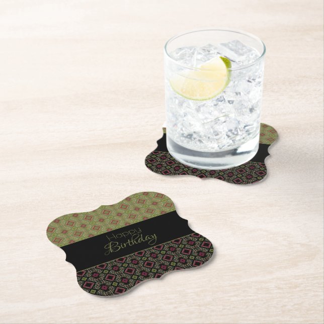 Special Celebration Paper Coasters (Insitu)