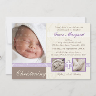 SPECIAL CHRISTENING INVITES :: precious 2L