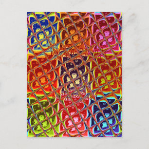 Special Christmas colours Snow  Santa HoHoho Pop A Holiday Postcard