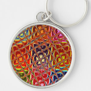 Special Christmas colours Snow Santa HoHoho Pop A Key Ring