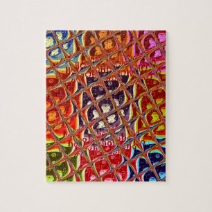 Special Christmas colours Snow Santa HoHoho Pop Jigsaw Puzzle