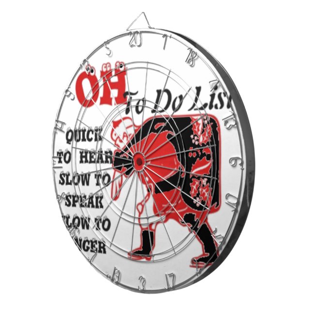 Special Christmas Customise Product Dartboard (Front Right)