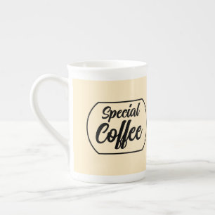 Special Coffee Bone China Mug