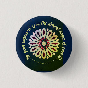 SPECIAL COLORFULL MODERN GIFT DAUGHTER SISTER MOM 3 CM ROUND BADGE