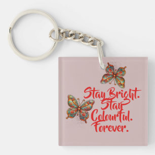 SPECIAL COLORFULL MODERN GIFT DAUGHTER SISTER MOM KEY RING