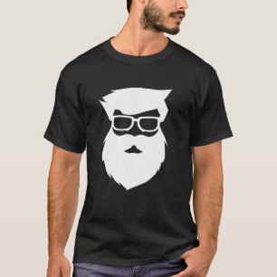 Special Cool SANTA Tee Hipster Coolest Sunglasses