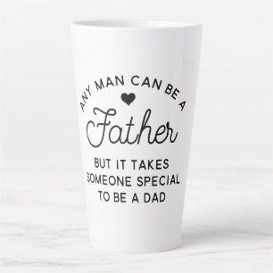 Special Dad Quote Design Latte Mug
