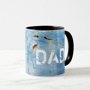"Special Dad" Rusted American Car - Personalizable Mug