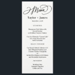 Special Day EDITABLE COLOR Wedding Menu Card<br><div class="desc">Stylish menu card by © berryberrysweet . Printable digital files and matching items are available! Visit our website at berryberrysweet.com for stylish stationery designs and personalised gifts.</div>