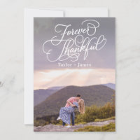 Special Day Flat Thank You Note Card
