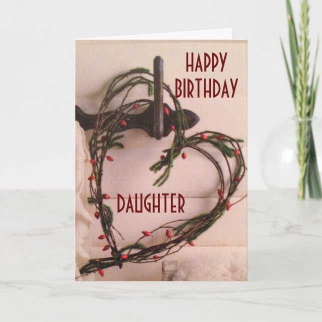 SPECIAL DAY LIKE YOU ON WBIRTHDAY "DAUGHTER" CARD (Front)