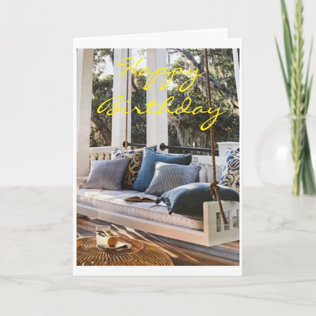 **SPECIAL DAY - SPECIAL BIRTHDAY - SPECIAL LADY** CARD (Front)