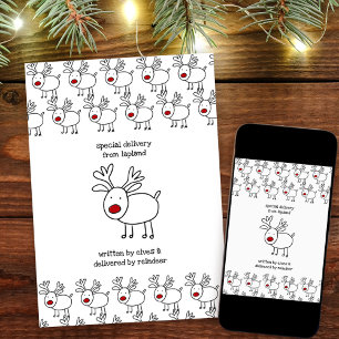Special Delivery from Lapland Personalised Kids Holiday Card