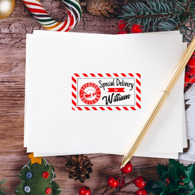 Special delivery from santa Christmas gift  Label (Creator Uploaded)