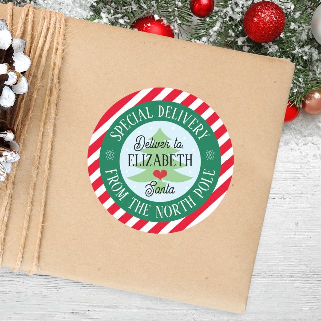 Special Delivery From Santa Kids Christmas sticker (Creator Uploaded)