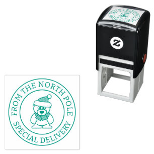 Special Delivery from Santa's North Pole workshop Self-inking Stamp