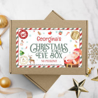 Special Delivery North Pole Christmas Eve Box